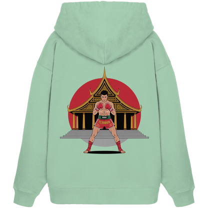 Tempel MuayThai No1 - Organic Oversize Hoodie