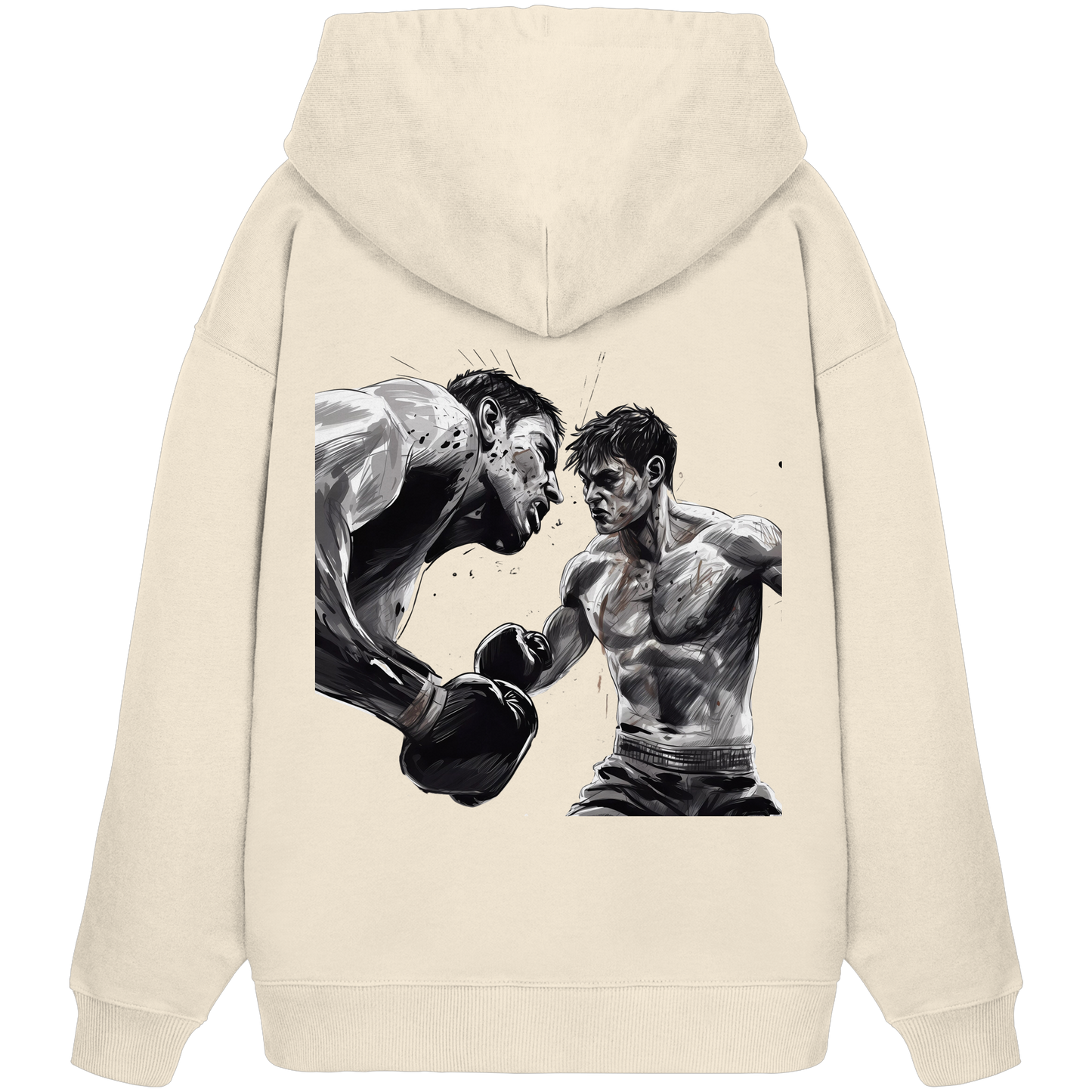 Selfmade Boxing No1 - Organic Oversize Hoodie