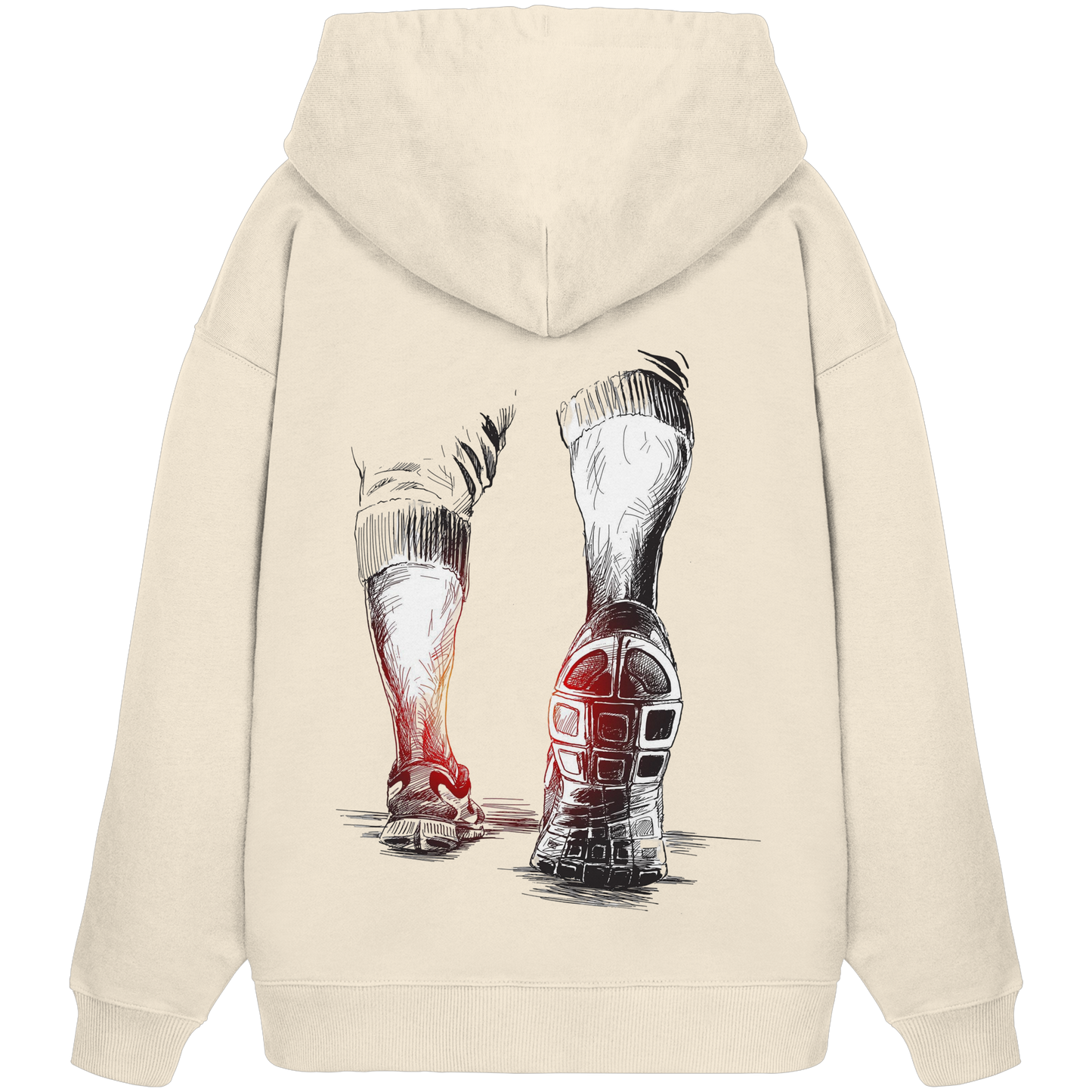 Run No1 - Organic Oversize Hoodie