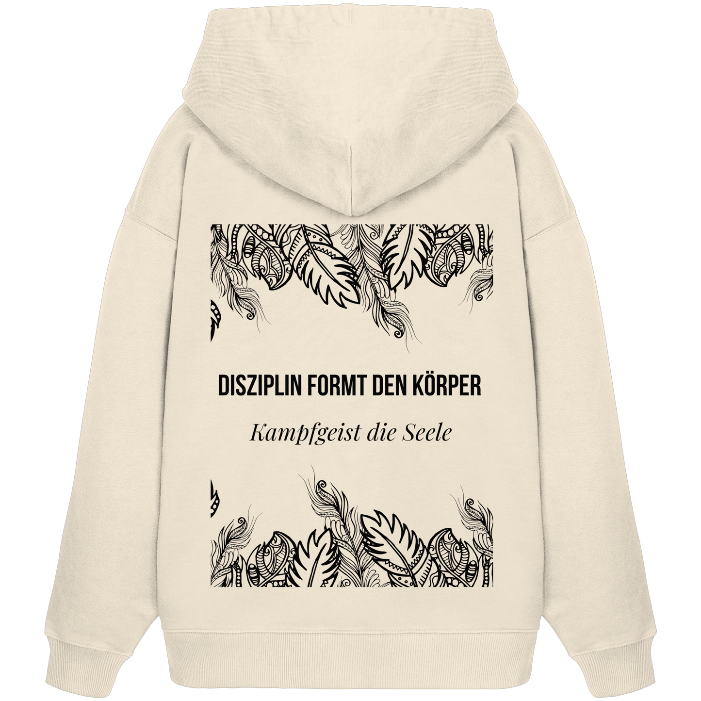 Kampfgeist Muaythai No9 - Organic Oversize Hoodie