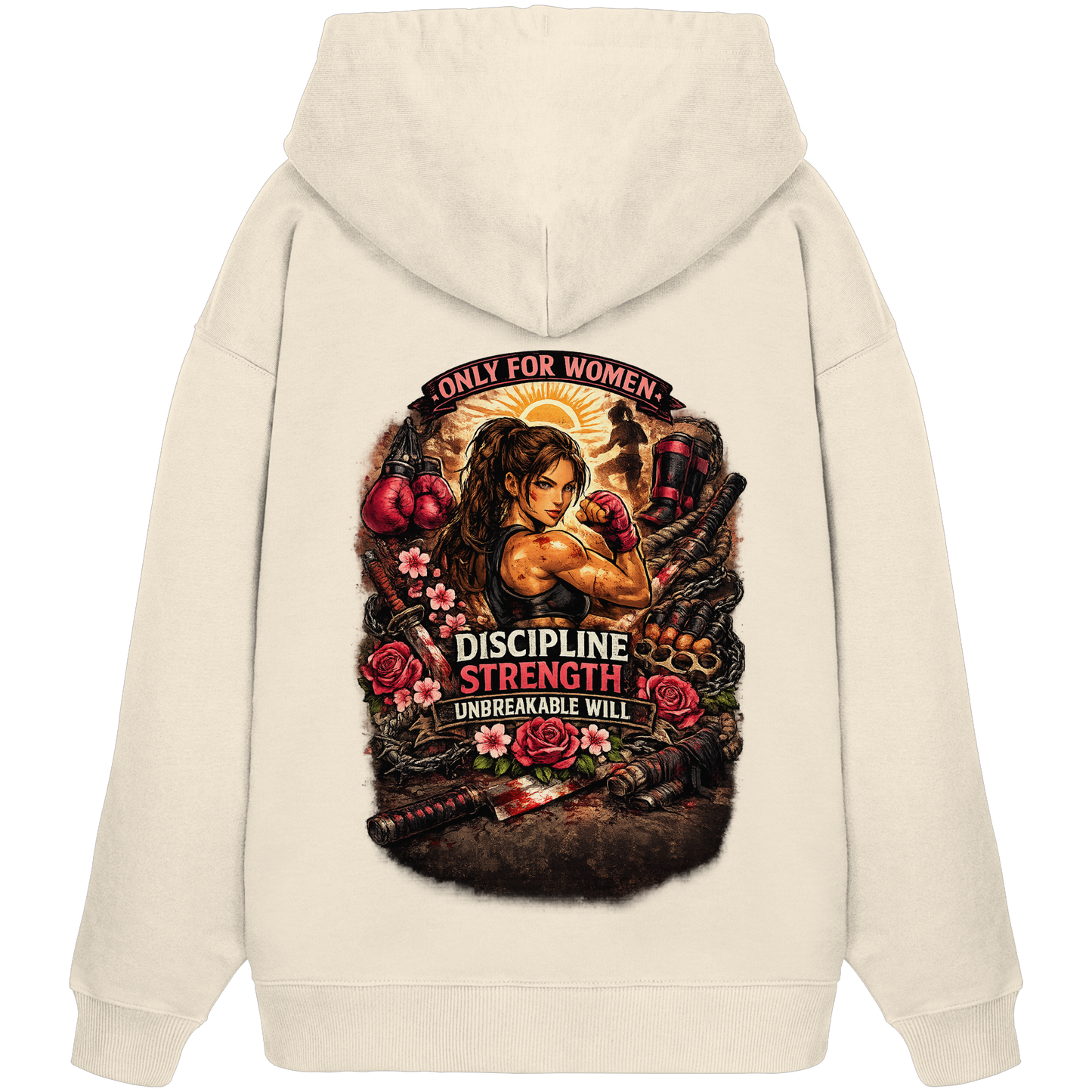 Only for Women extrem No11 - Organic Oversize Hoodie
