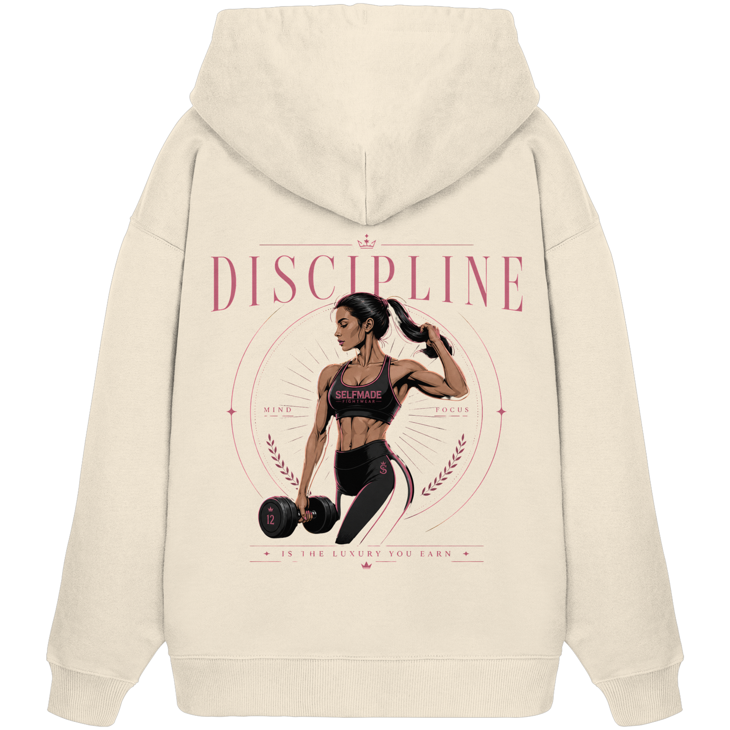Women Fit No4 - Organic Oversize Hoodie