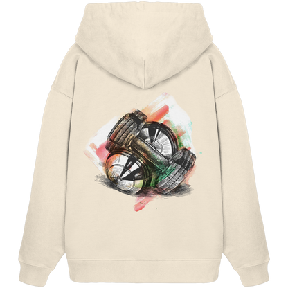 Hantel Gym No1 - Organic Oversize Hoodie
