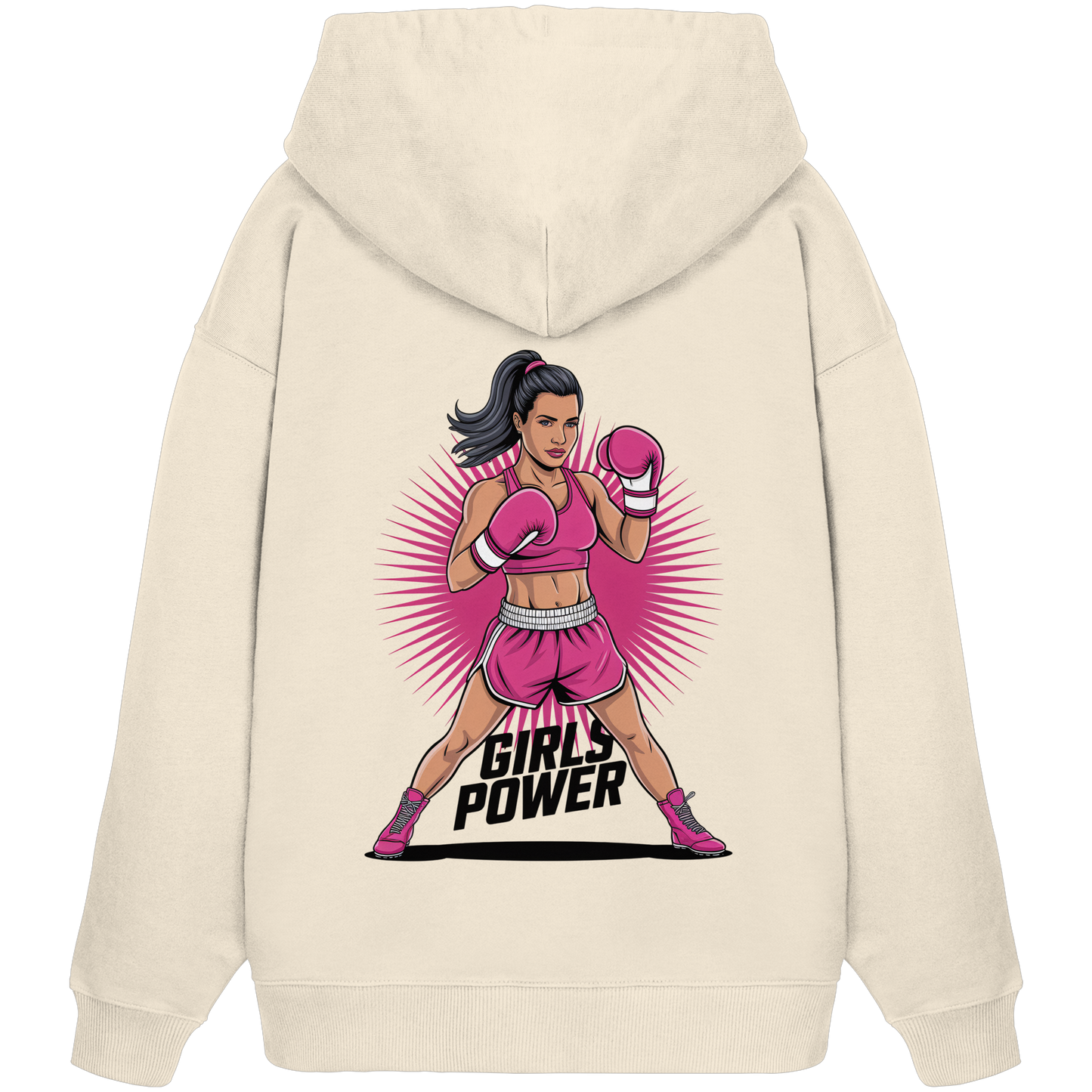 Girl Power / Women No2 - Organic Oversize Hoodie