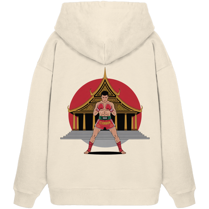 Tempel MuayThai No1 - Organic Oversize Hoodie