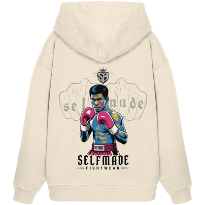 Fighter MuayThai No4 - Organic Oversize Hoodie