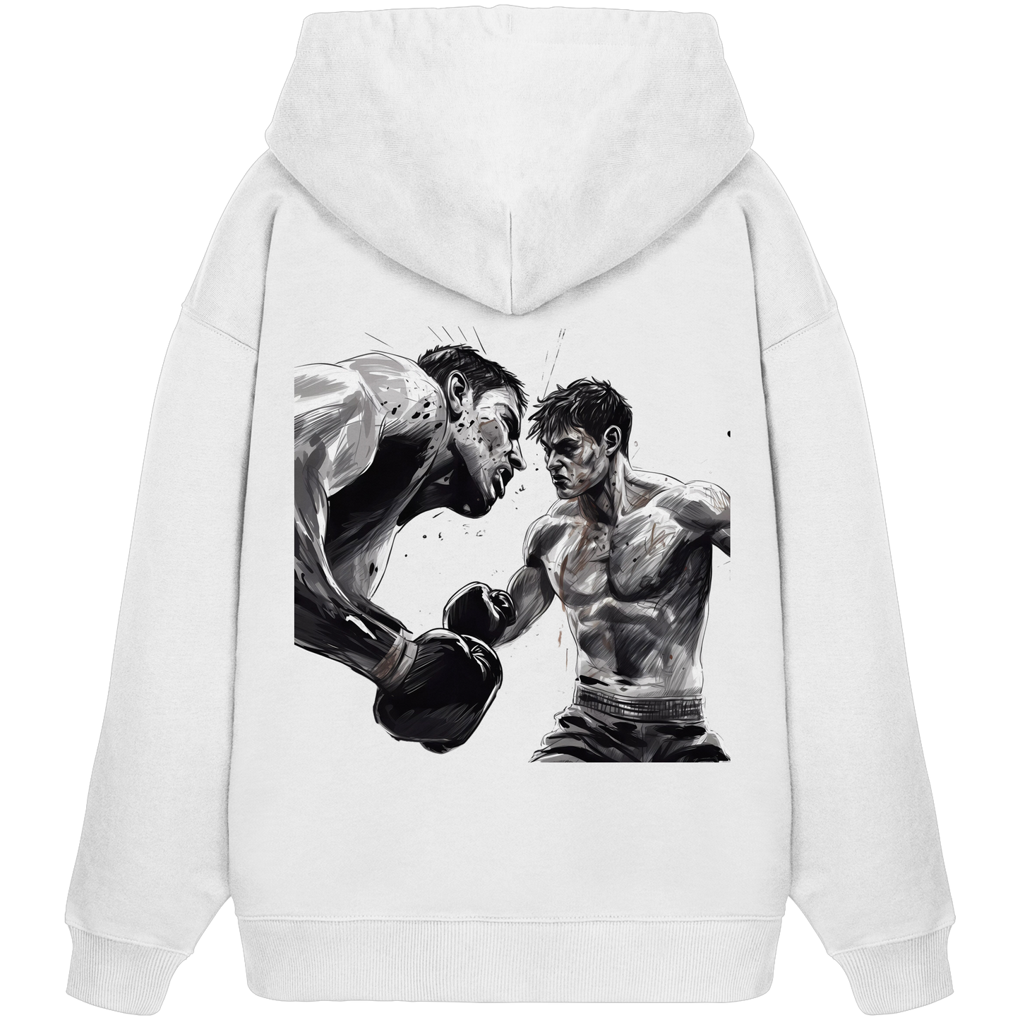 Selfmade Boxing No1 - Organic Oversize Hoodie