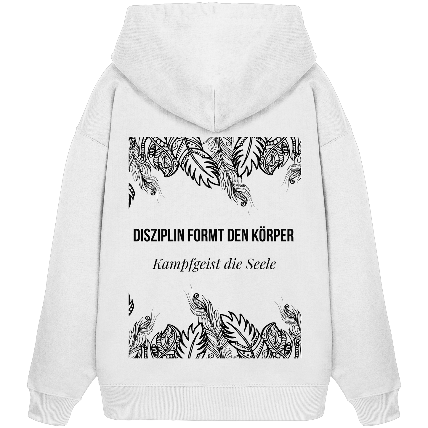 Kampfgeist Muaythai No9 - Organic Oversize Hoodie
