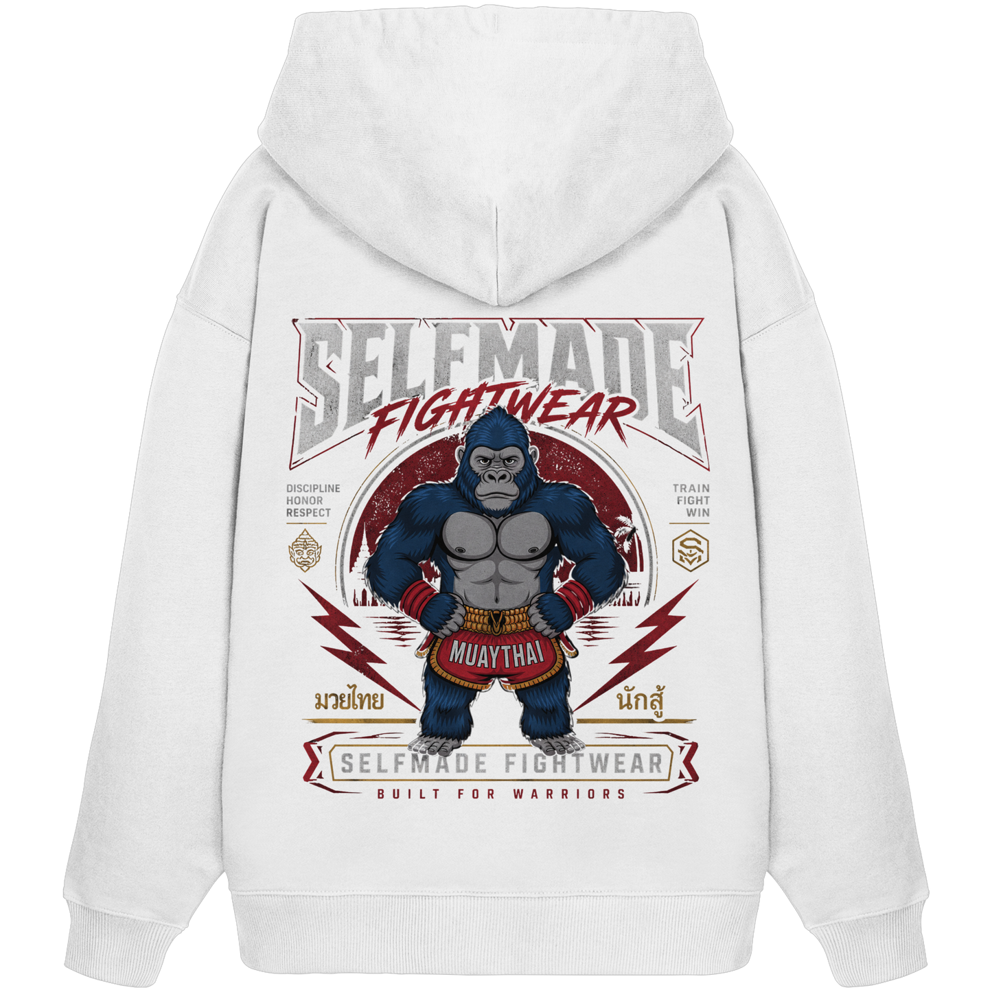 Gorilla Animal No5 - Organic Oversize Hoodie