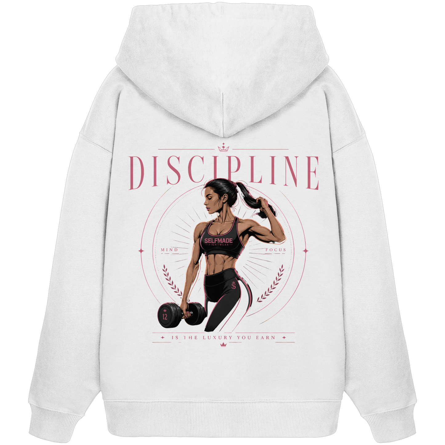 Women Fit No4 - Organic Oversize Hoodie