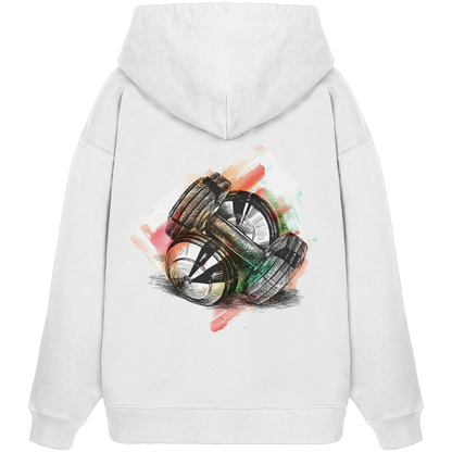 Hantel Gym No1 - Organic Oversize Hoodie