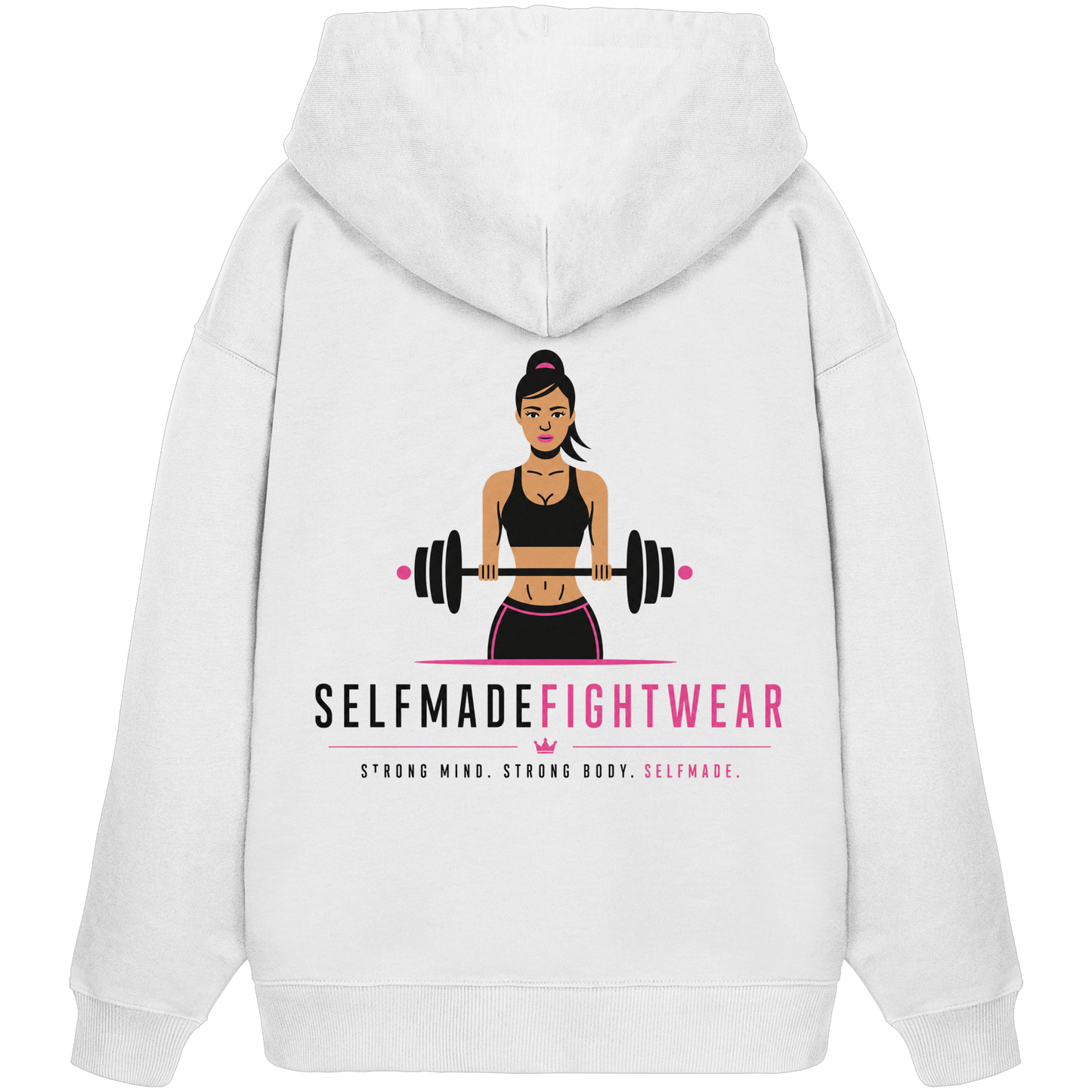 Women Fitness No3 - Organic Oversize Hoodie