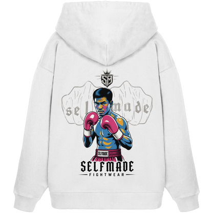 Fighter MuayThai No4 - Organic Oversize Hoodie