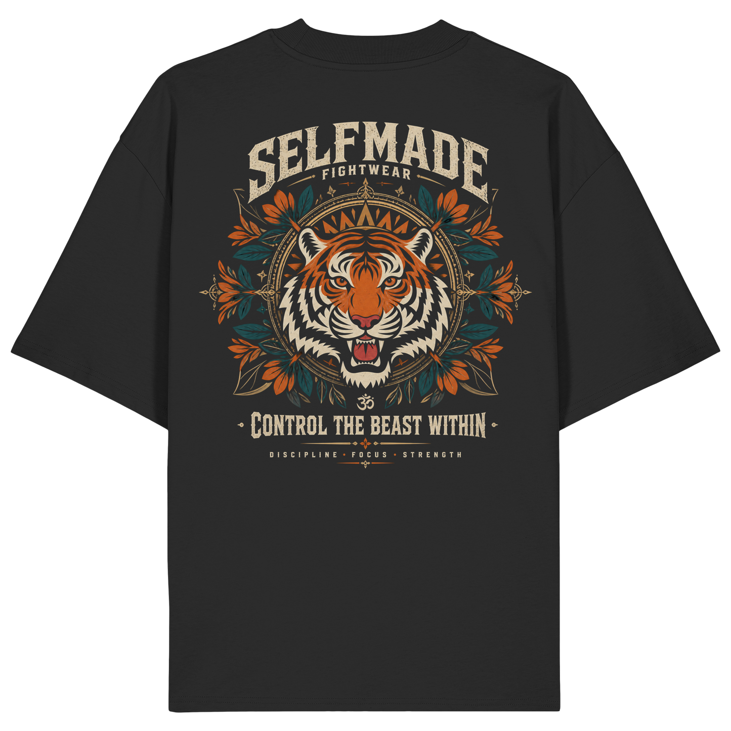 Tiger Animal No1 - Organic Oversize Shirt