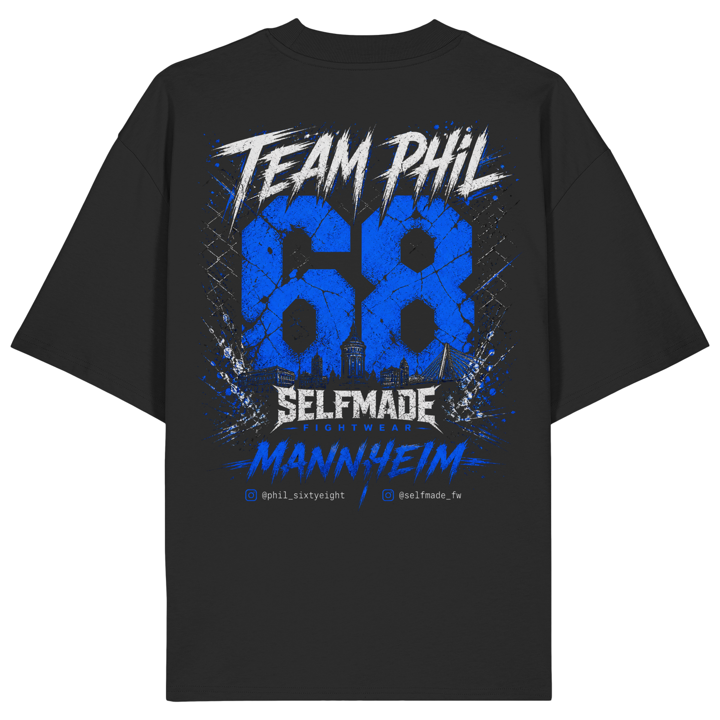 Team Phil 3 - Organic Oversize Shirt