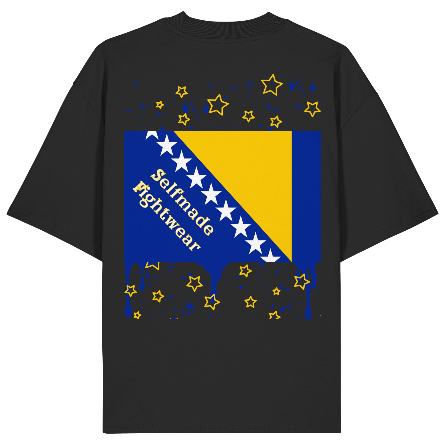Bosnien-Herzegowina Edition No92 - Organic Oversize Shirt