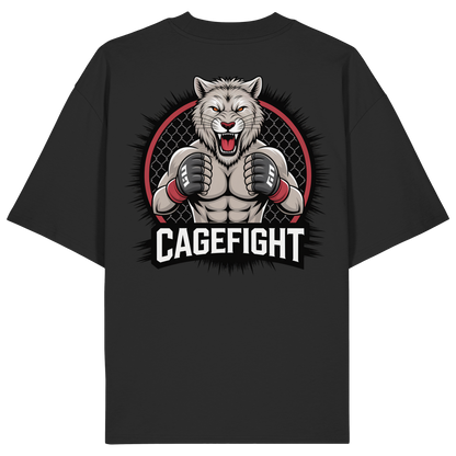 Cage Fight Animal No8 - Organic Oversize Shirt