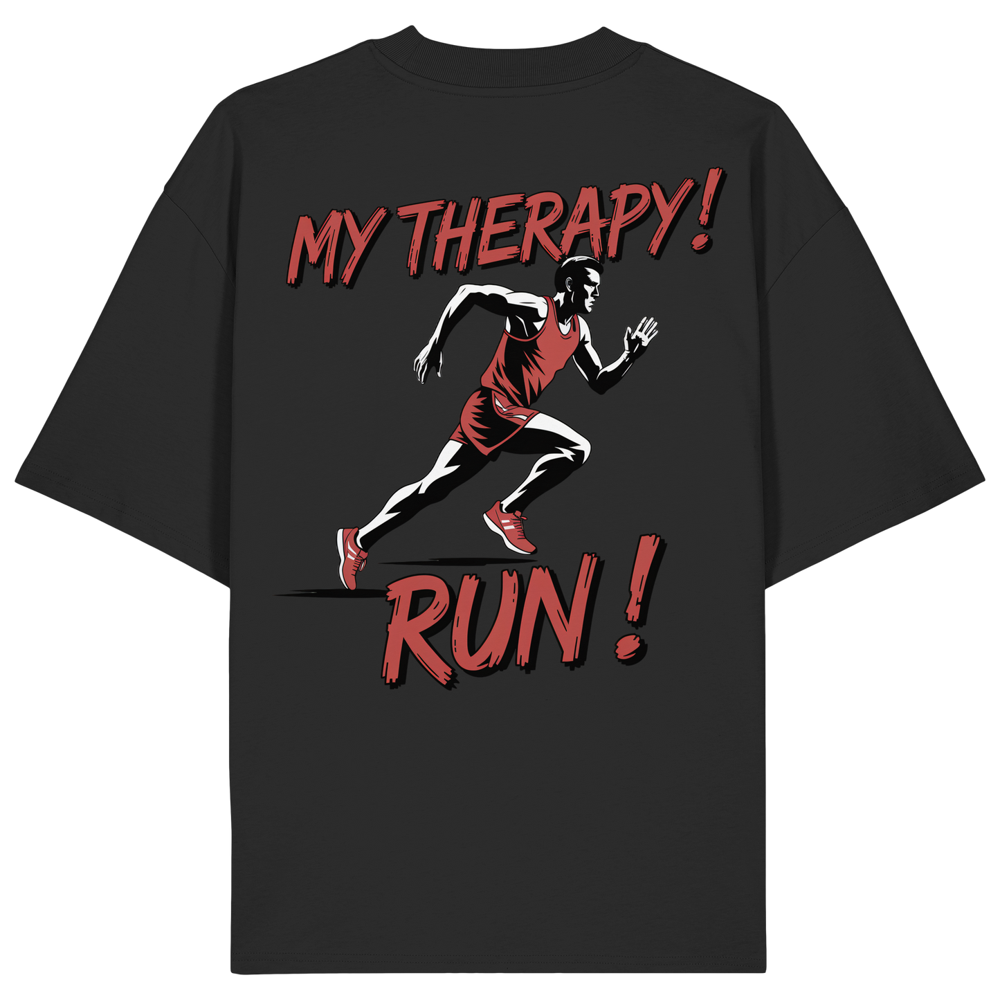 Therapy Run No3 - Organic Oversize Shirt