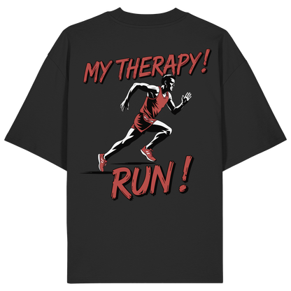Therapy Run No3 - Organic Oversize Shirt