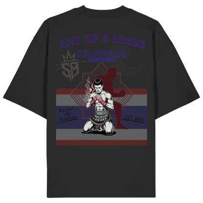 8 Limbs Muaythai No15 - Organic Oversize Shirt