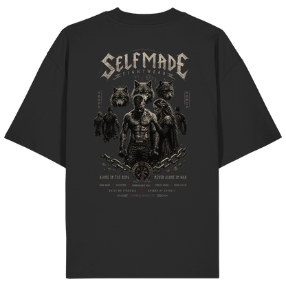 Way of Warrior Black Gold No67 - Organic Oversize Shirt