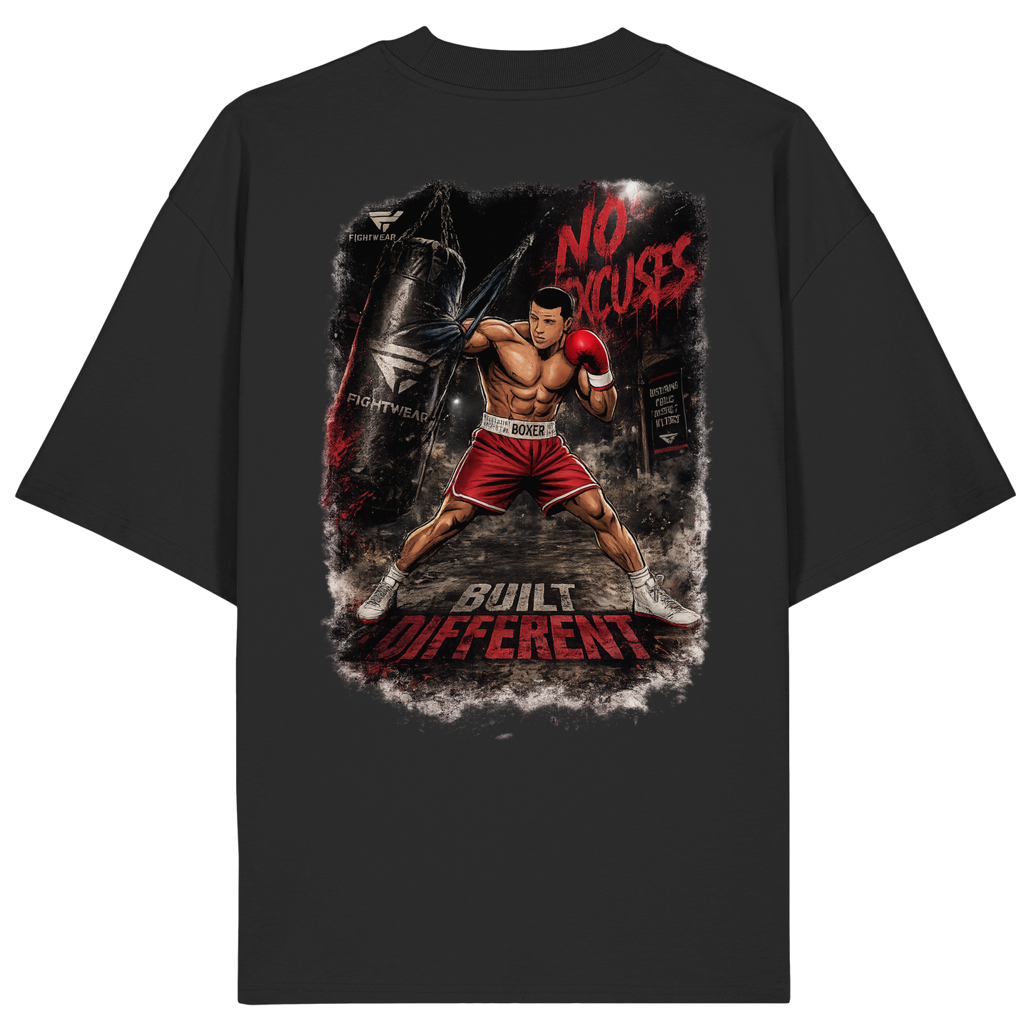 Bagwork Boxing No9 - Organic Oversize Shirt
