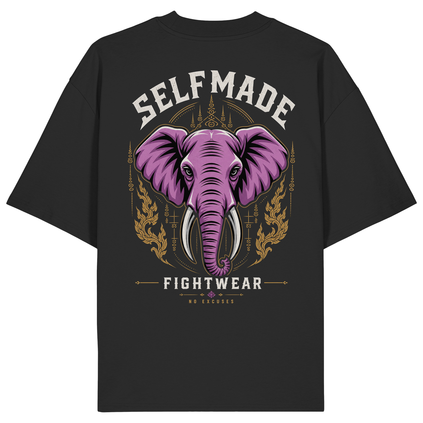 Elephant Animal No3 - Organic Oversize Shirt
