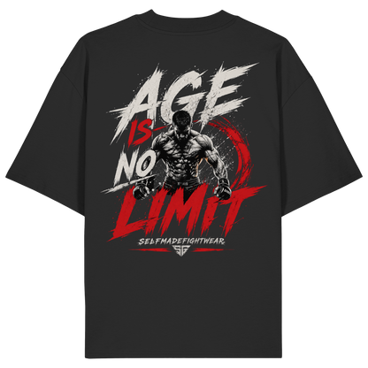 Age is No Limit Gold No62 - Organic Oversize Shirt