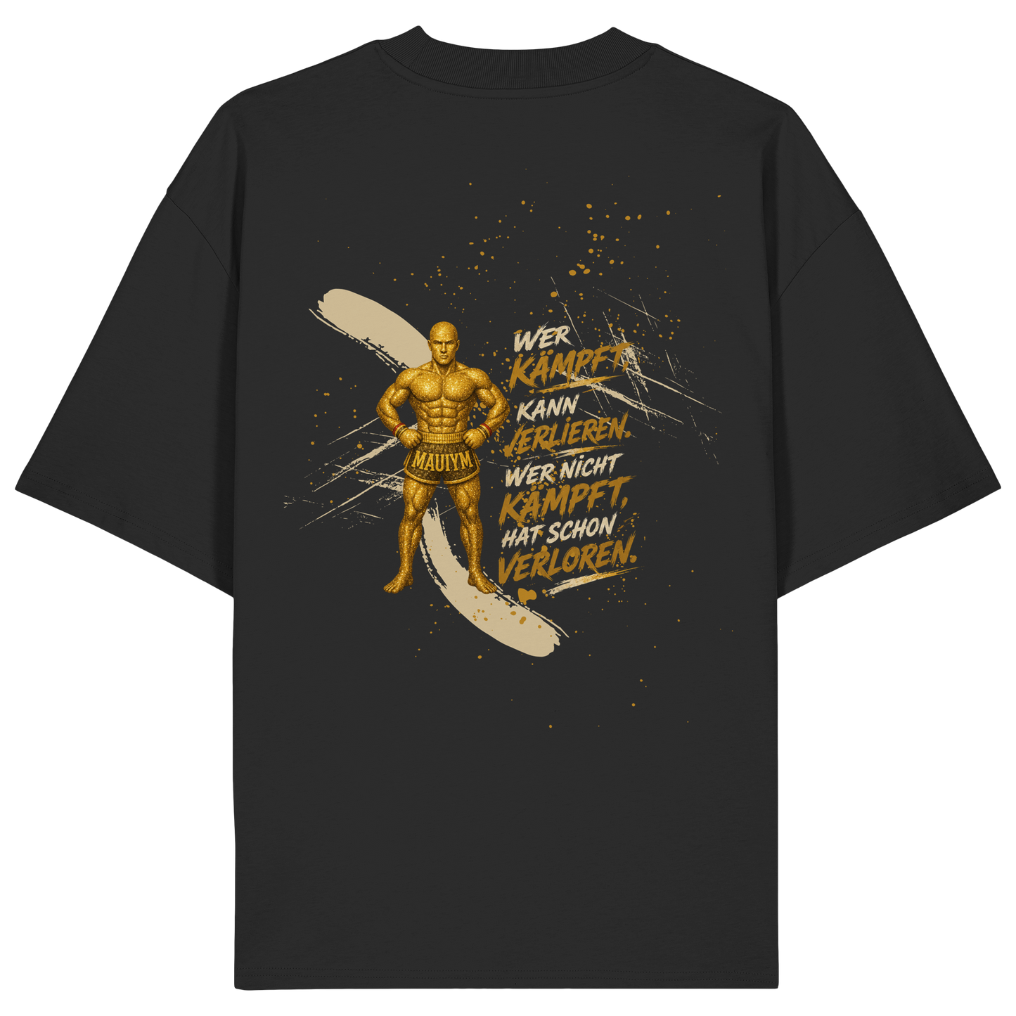Gold Kämpfer Gold No42 - Organic Oversize Shirt