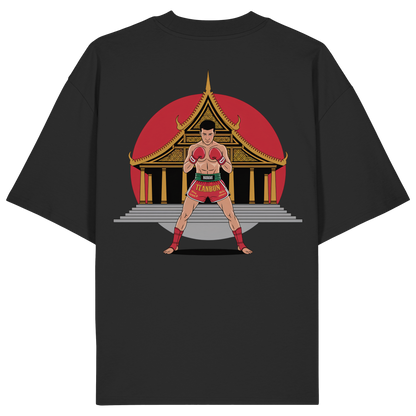 Tempel MuayThai No1 - Organic Oversize Shirt