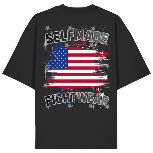 USA Edition Gold No79 - Organic Oversize Shirt