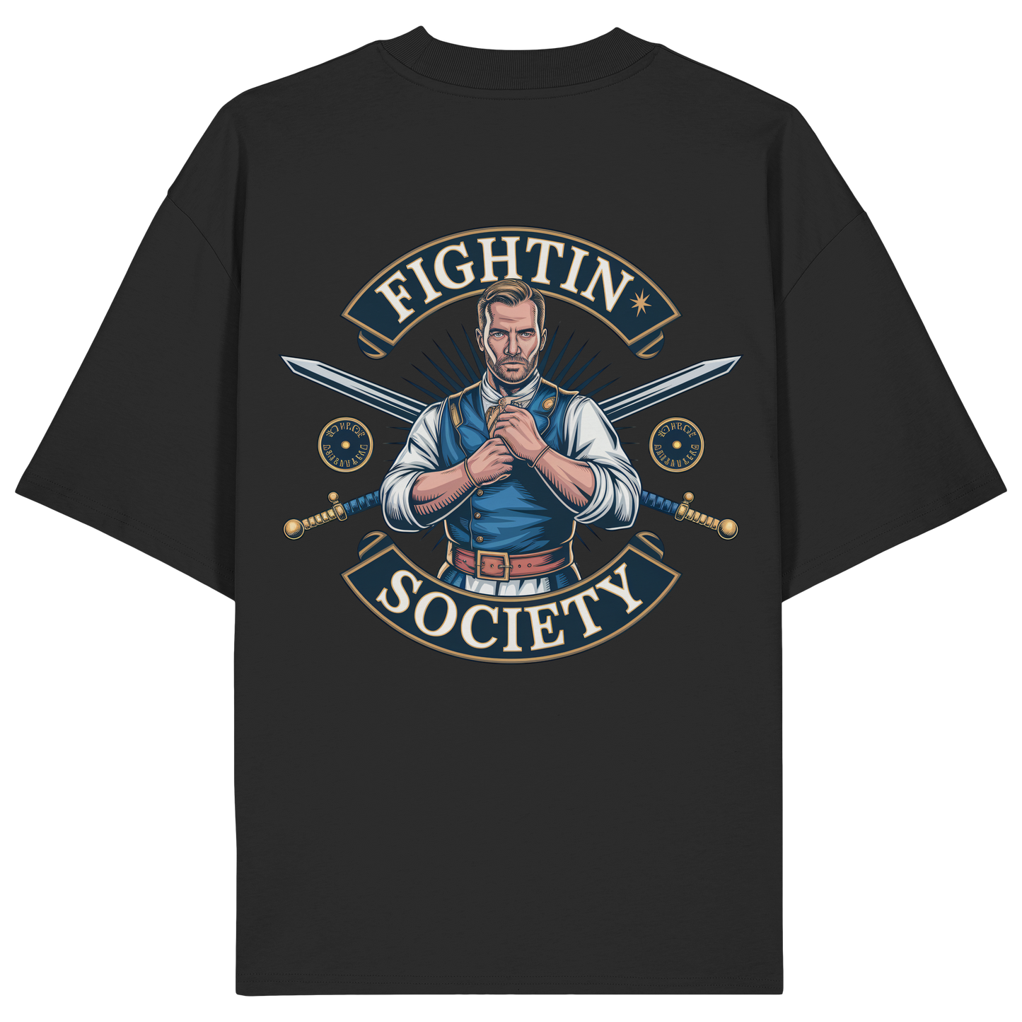 Fightin Gold No15 - Organic Oversize Shirt