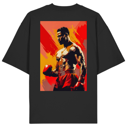 Boxer Red Gold No6 - Organic Oversize Shirt