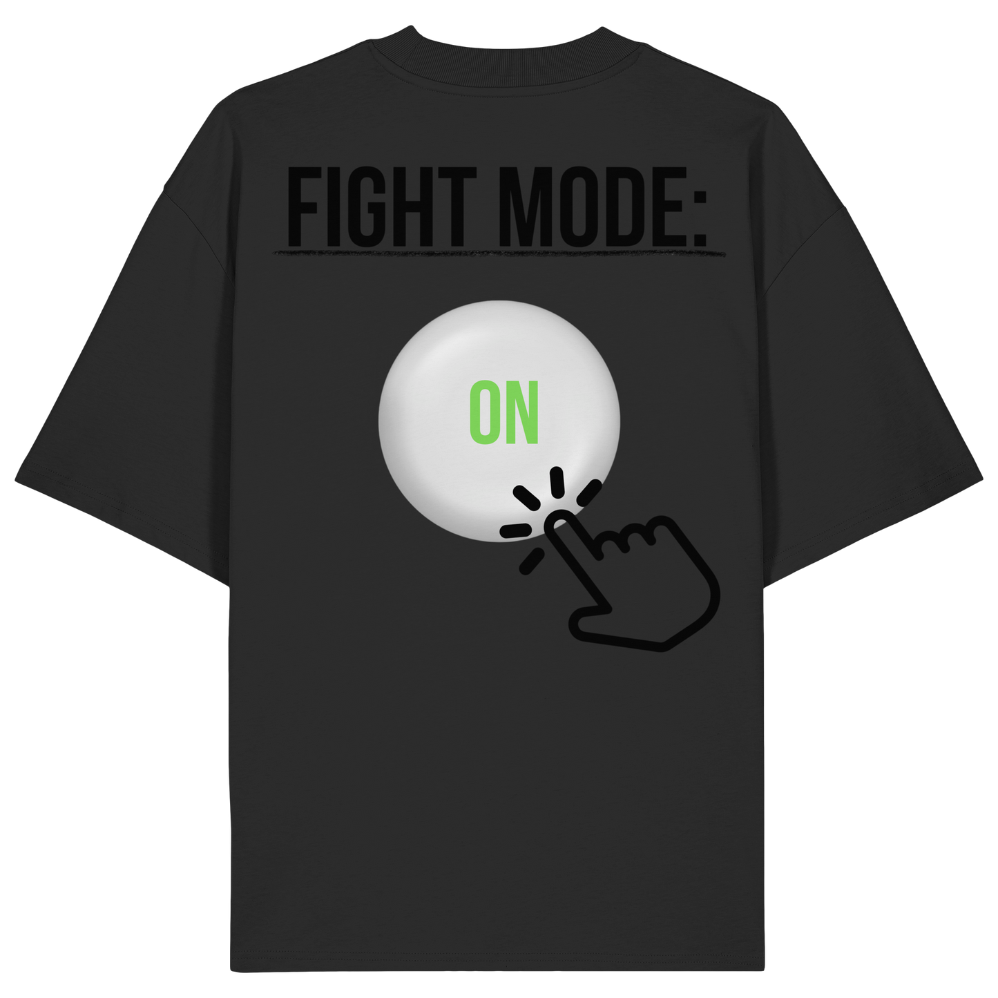 Fight Mode MuayThai No10 - Organic Oversize Shirt