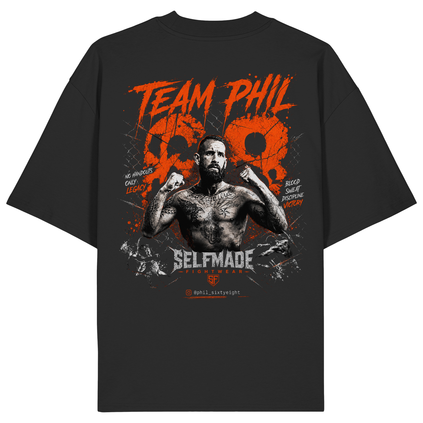 Team Phil 2 - Organic Oversize Shirt