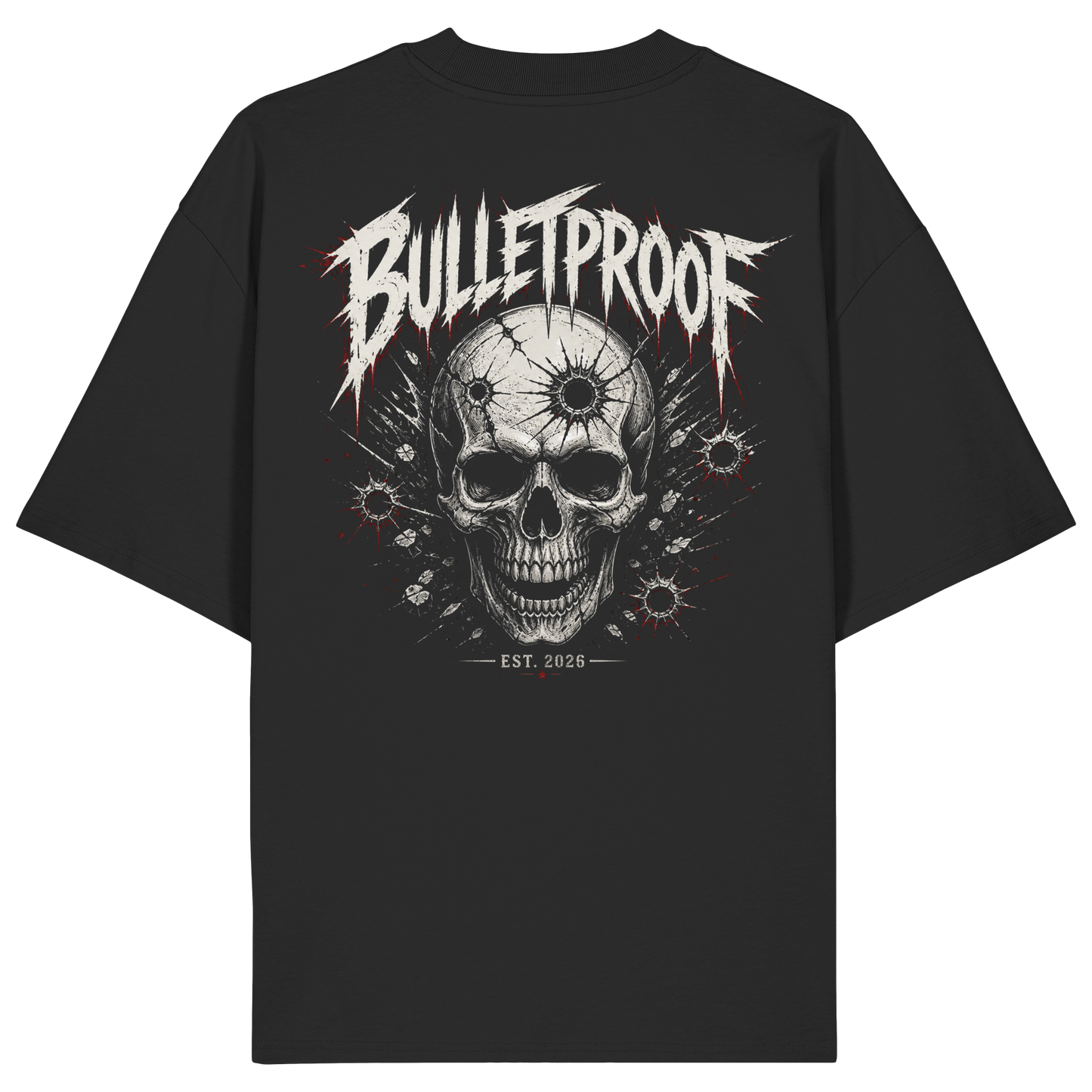 Bulletproof Gold No20 - Organic Oversize Shirt