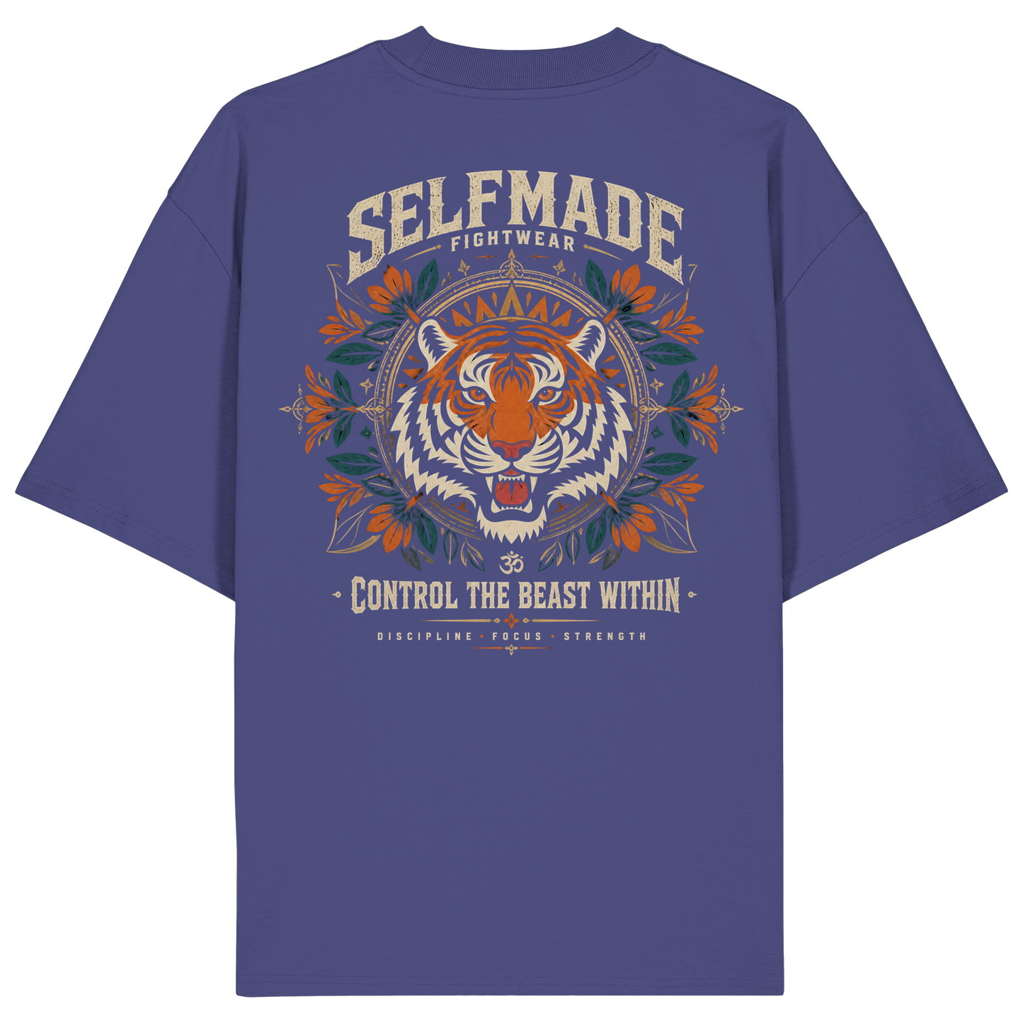 Tiger Animal No1 - Organic Oversize Shirt