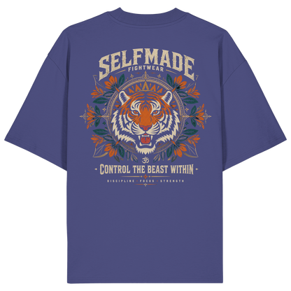 Tiger Animal No1 - Organic Oversize Shirt