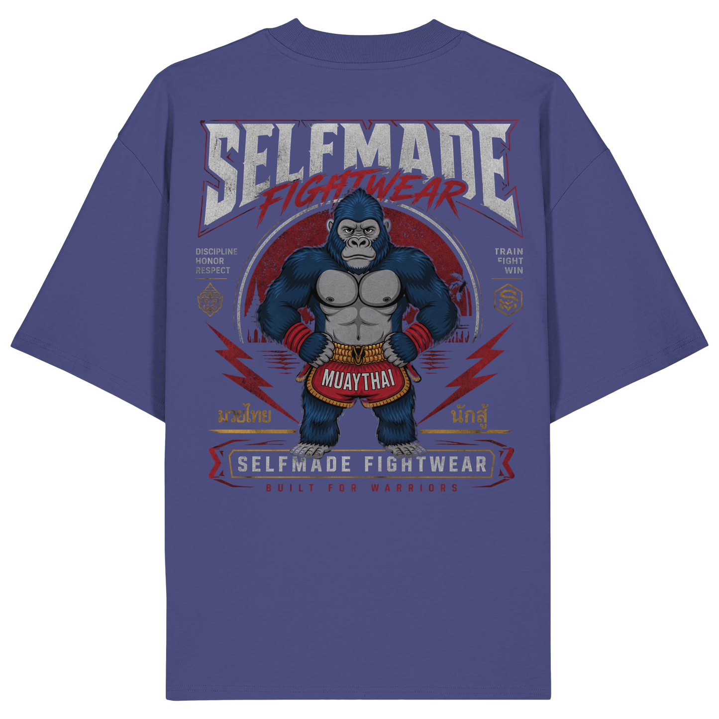 Gorilla Animal No5 - Organic Oversize Shirt
