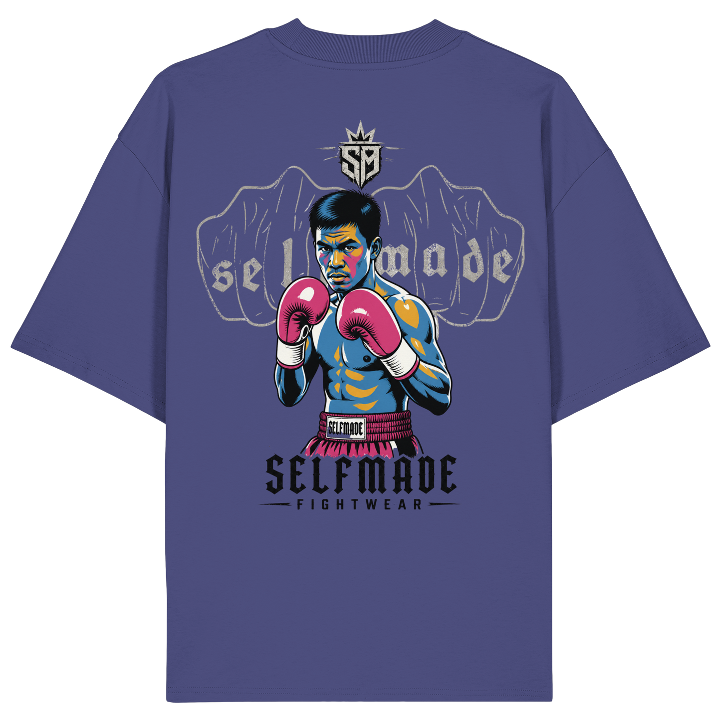 Fighter MuayThai No4 - Organic Oversize Shirt