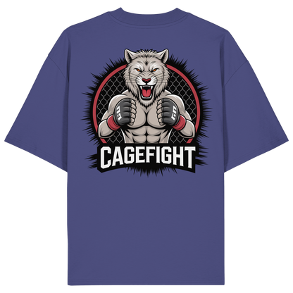 Cage Fight Animal No8 - Organic Oversize Shirt