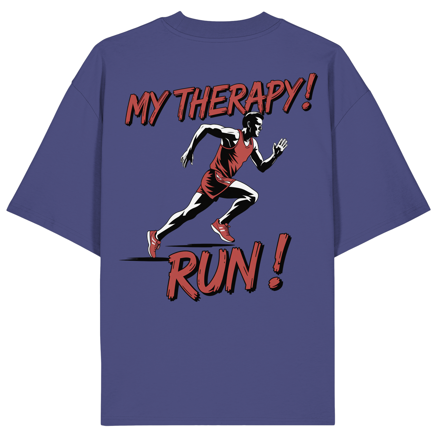 Therapy Run No3 - Organic Oversize Shirt