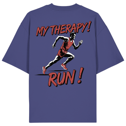 Therapy Run No3 - Organic Oversize Shirt