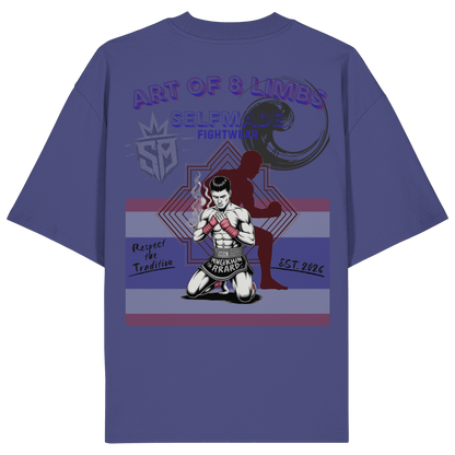8 Limbs Muaythai No15 - Organic Oversize Shirt
