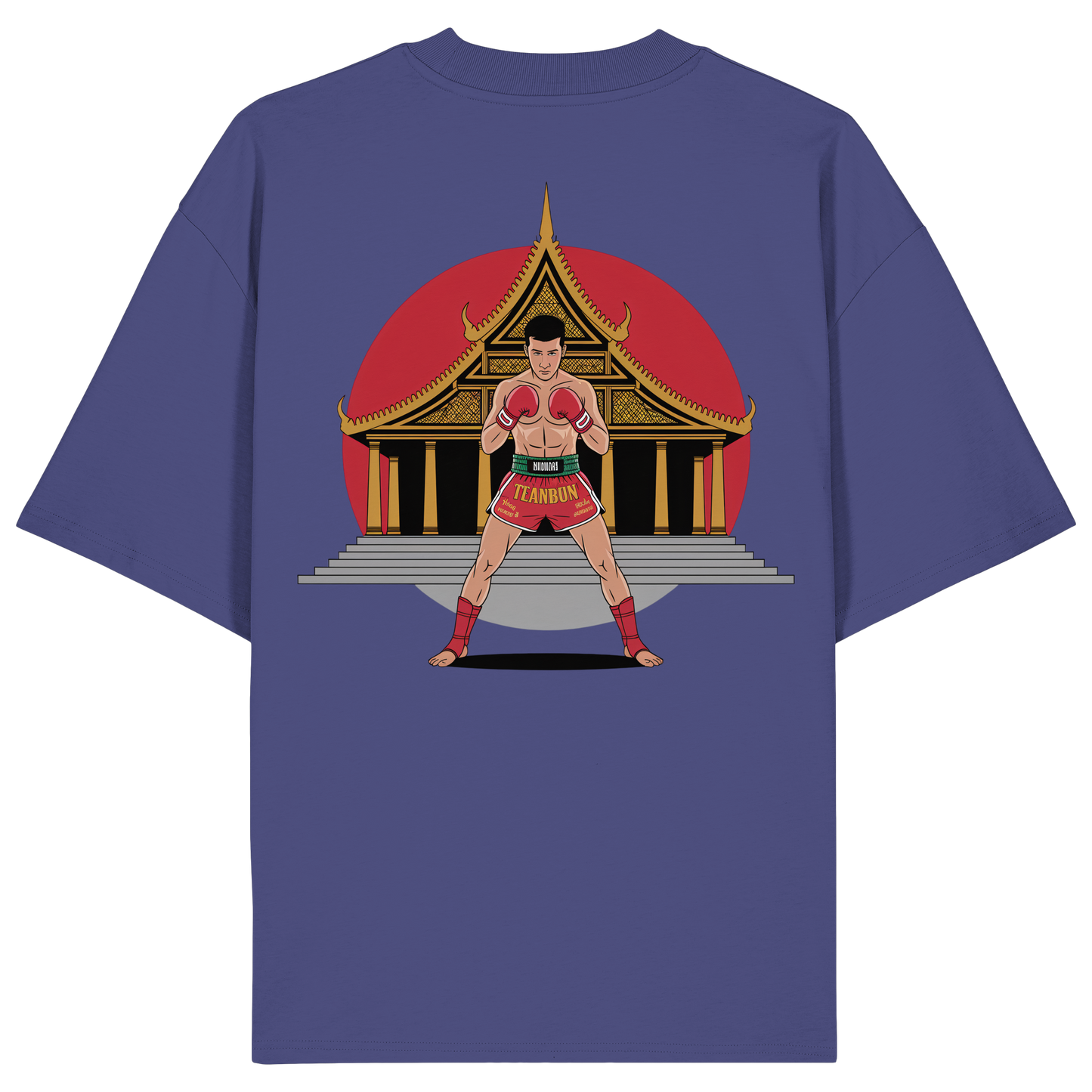 Tempel MuayThai No1 - Organic Oversize Shirt
