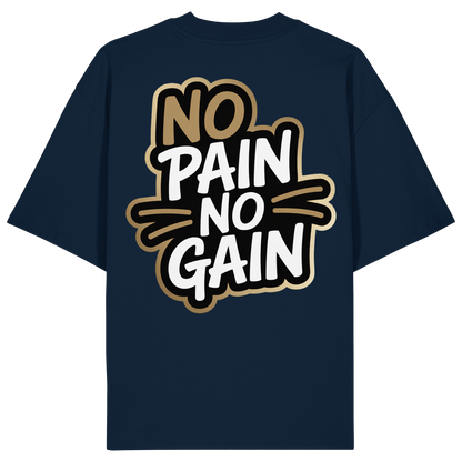 No Pain Gym No4 - Organic Oversize Shirt