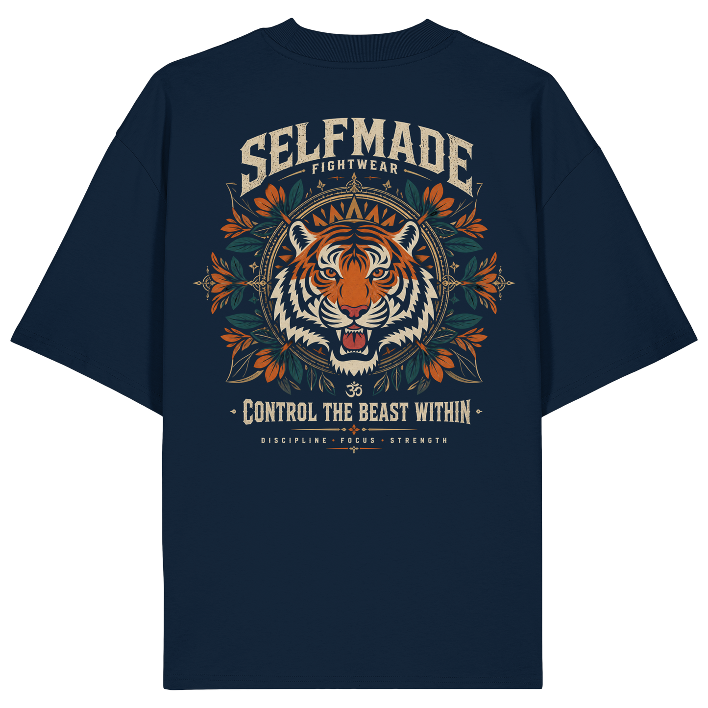 Tiger Animal No1 - Organic Oversize Shirt