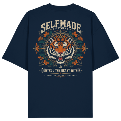 Tiger Animal No1 - Organic Oversize Shirt