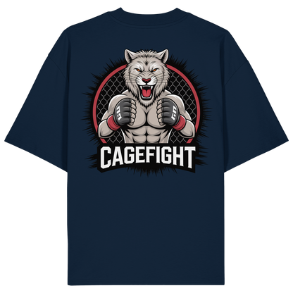 Cage Fight Animal No8 - Organic Oversize Shirt