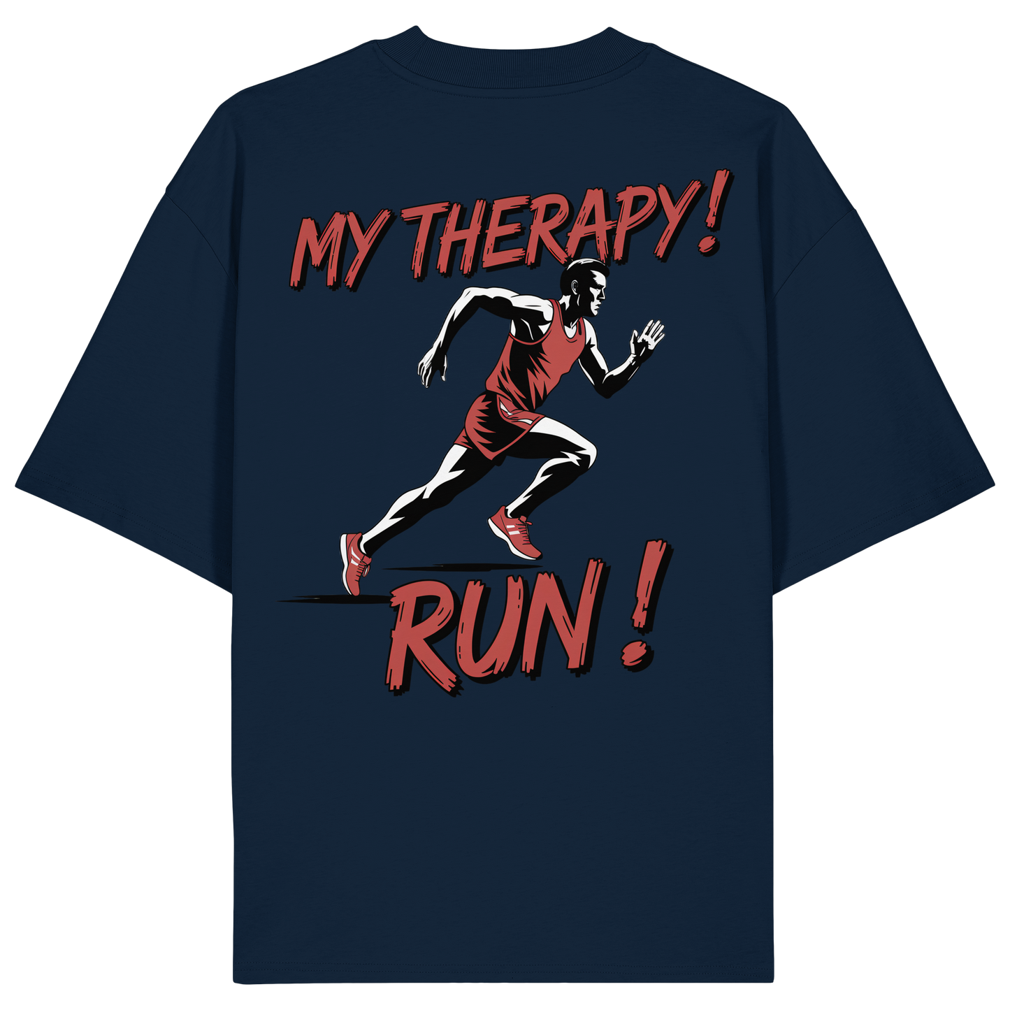 Therapy Run No3 - Organic Oversize Shirt